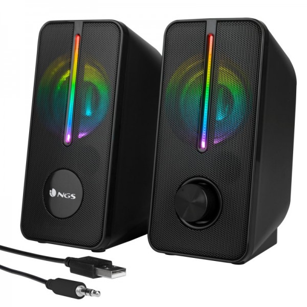 Ngs altavoces gaming rgb 12w usb gsx-150